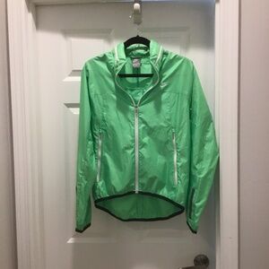 Nike high low running jacket